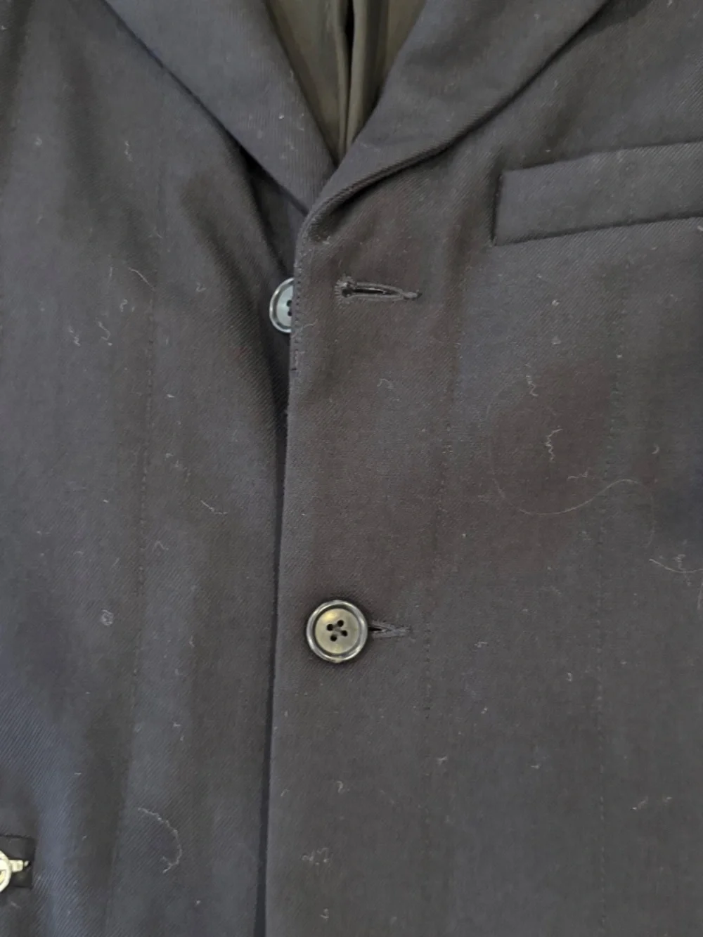 Woolrich Daiki Suzuki Navy Wool Blazer. Size XS. Like New.